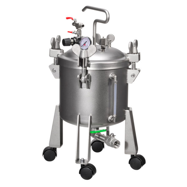 PT-10EDSS-L 不鏽鋼鏡面拋光壓力桶/無攪拌器(10L)
