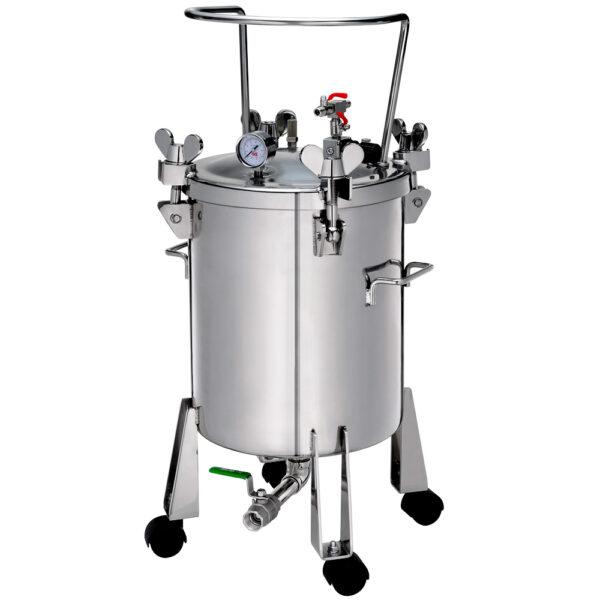 PT-20EDSS 不鏽鋼鏡面拋光壓力桶/無攪拌器(20L)