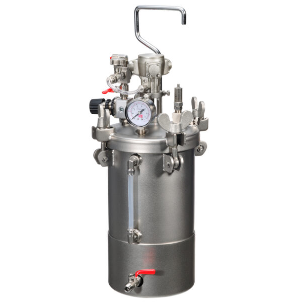 PT-5ADSS-L 不鏽鋼鏡面拋光壓力桶/氣動攪拌型(4L)